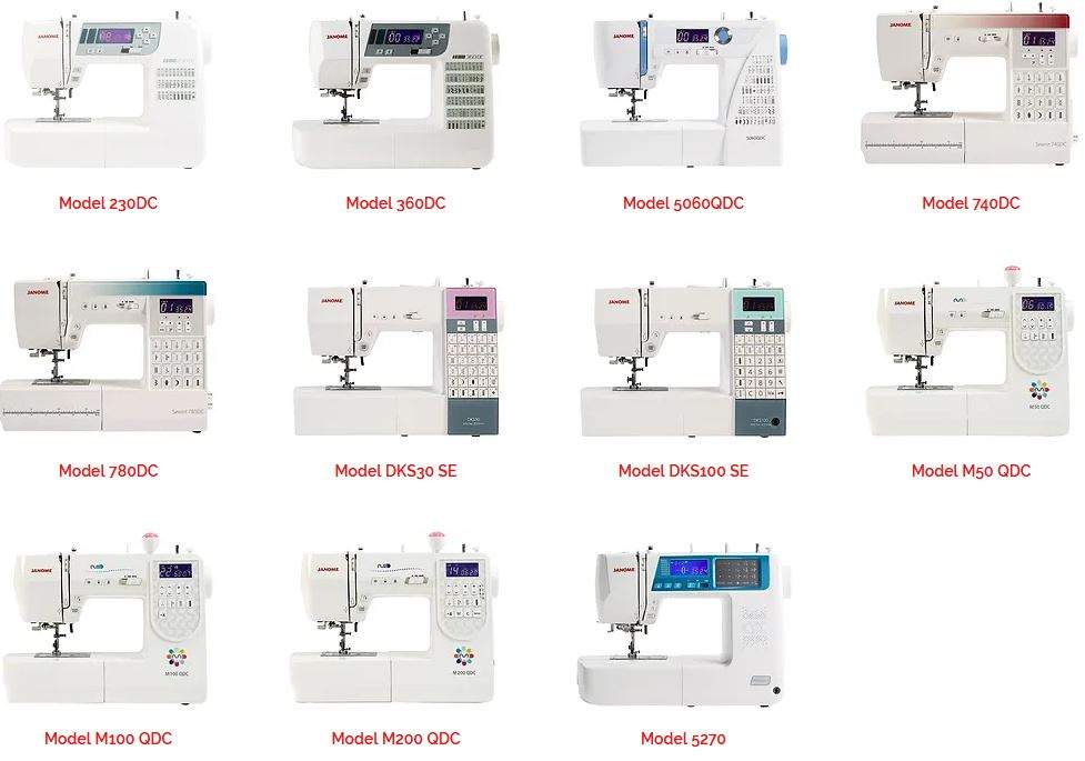 Janome Sewing Machines History, Questions and Everything you want to