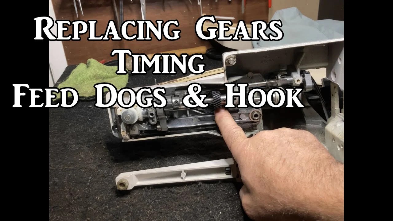 Singer Stylist 834 Replacing Sewing Machine Gears Sewing Machine Tips