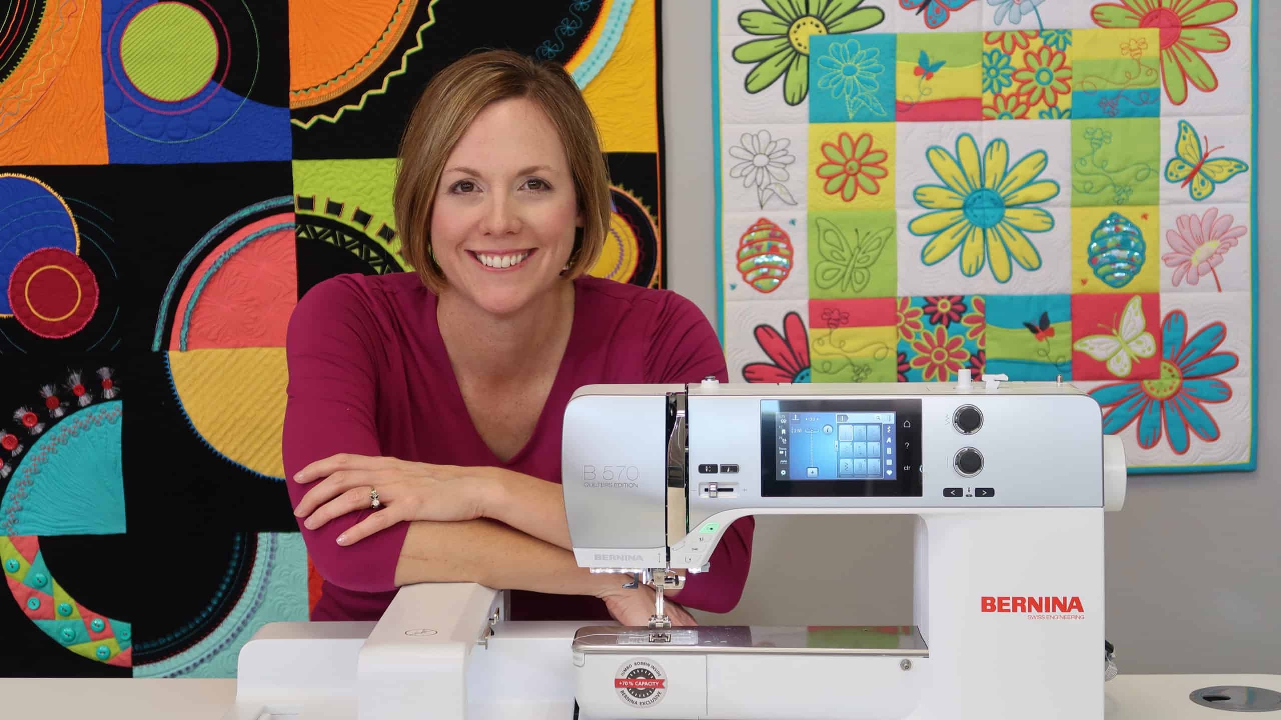 Bernina 570 youtube Sewing Mastery