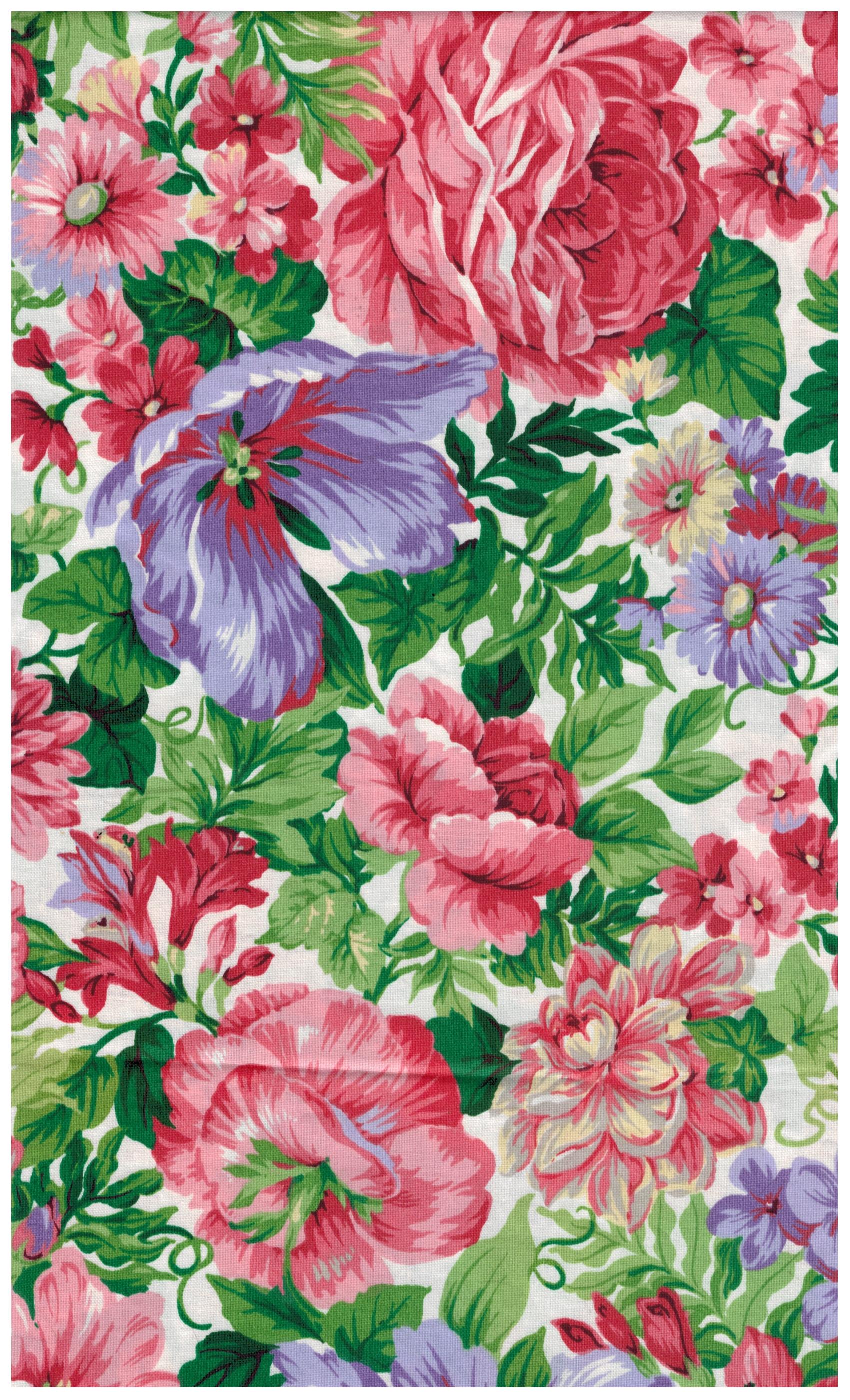 VIP Fabrics polished cotton floral print Cranston Printworks Sewing