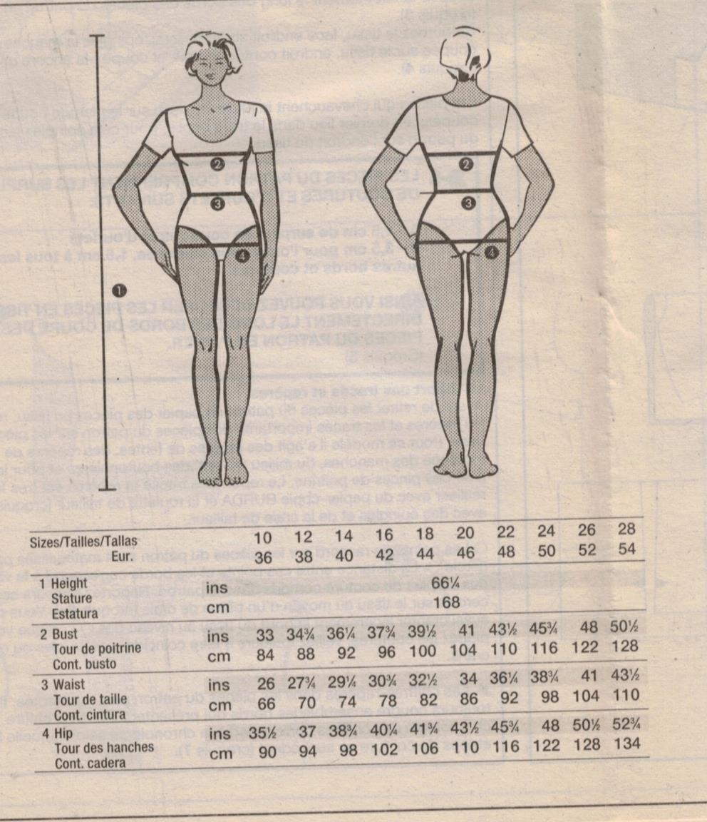 Burda Pattern 6030 High Fashion Jacket and skirt for misses sizes 8