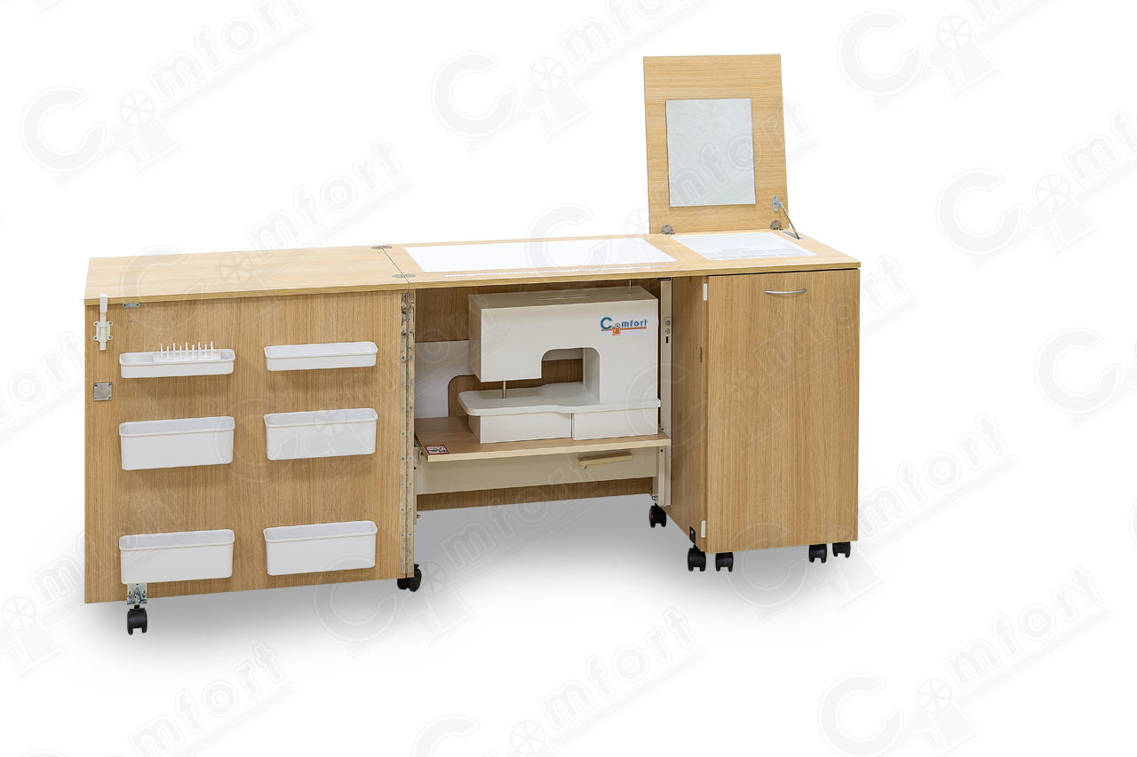 COMFORT 3 Sewing machine and overlocker table (C3L/C3XL) Sewing