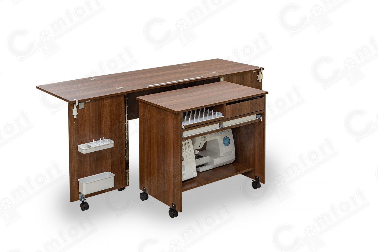 COMFORT 7 Sewing machine and overlocker table Sewing furniture