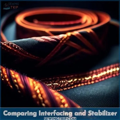 Differences Between Stabilizer & Interfacing Sewing Essentials Explained