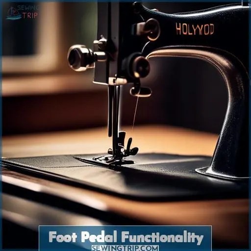 Foot Pedal Essentials Control & Safety in Sewing Machines