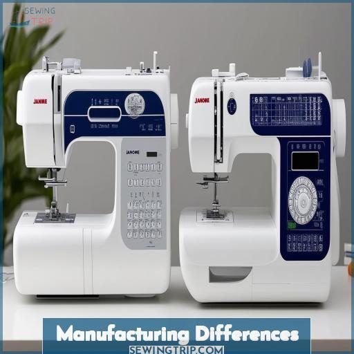 Janome and Elna the Differences Between Two Popular Sewing Machine Brands