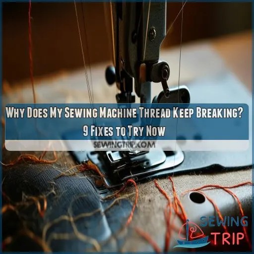 Why Does My Sewing Machine Thread Keep Breaking? 9 Fixes to Try Now
