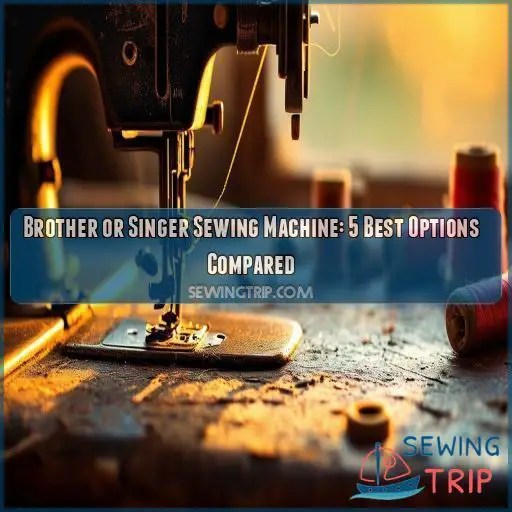 Brother or Singer Sewing Machine 5 Best Options Compared
