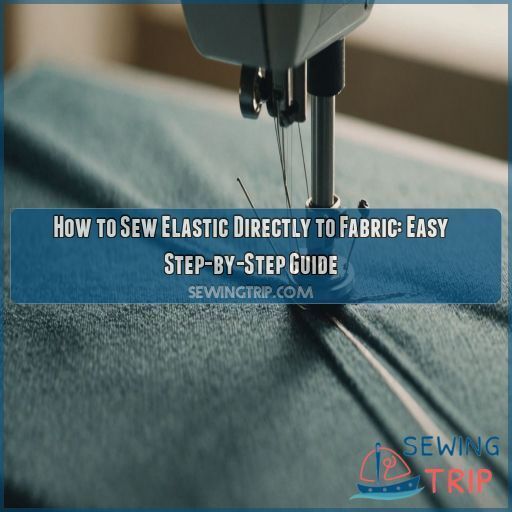 How to Sew Elastic Directly to Fabric Easy StepbyStep Guide