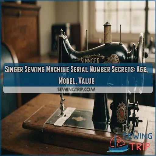 Singer Sewing Machine Serial Number Secrets Age, Model, Value