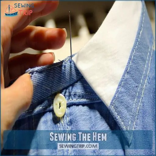 How to Hem a Shirt by Hand StepbyStep Stitch Guide