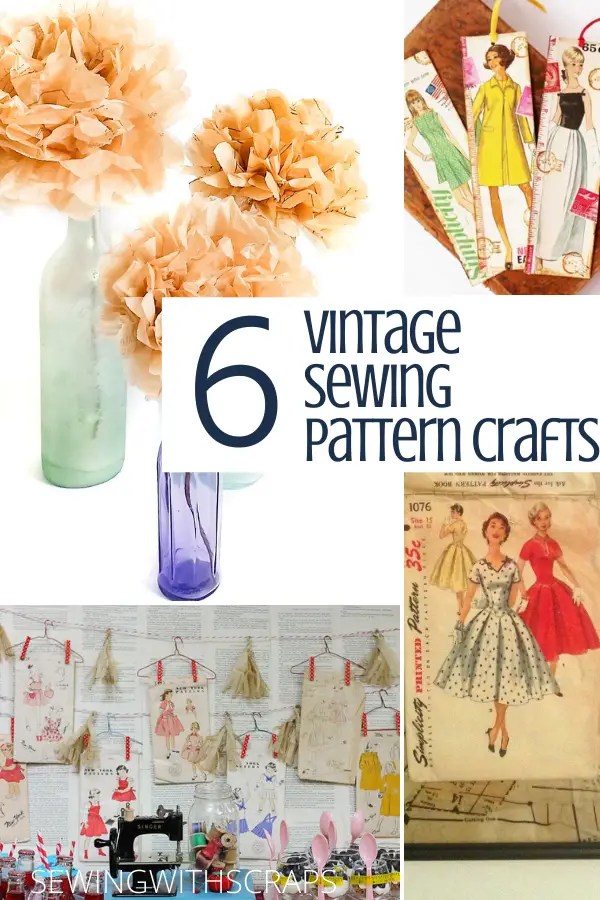 Things to Do with Vintage Sewing Patterns Sewing With Scraps