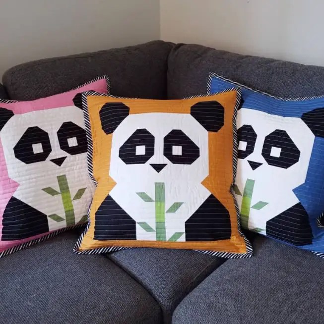 Pandamonium Quilt Sewing With Scraps