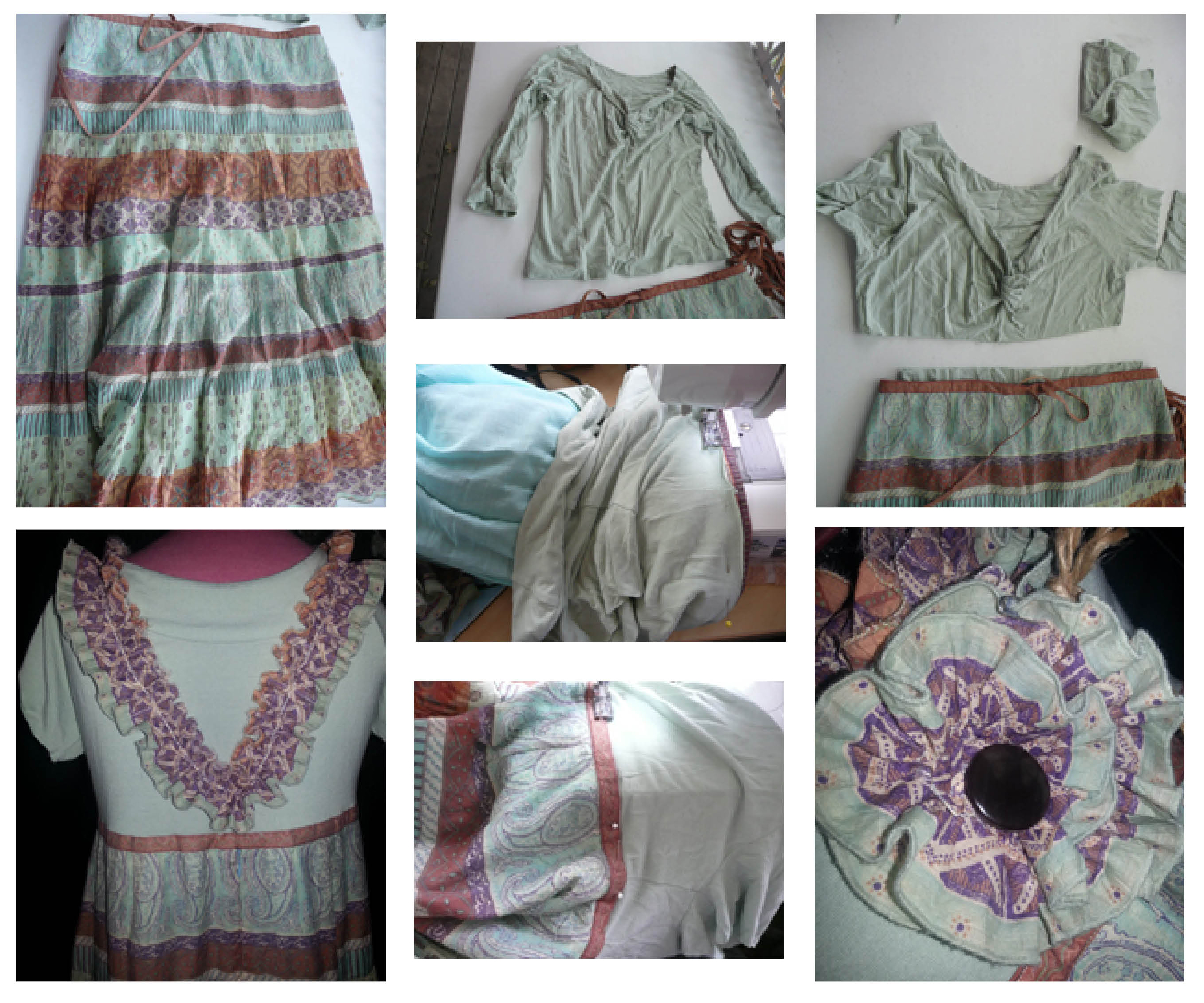 Sew 24 Repurpose skirt to frock Sew it Again