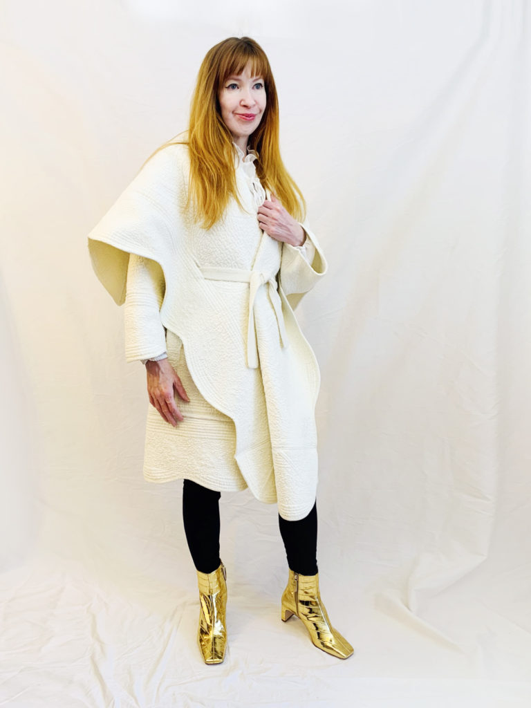 Upcycled Blanket Coat Sew Lets Go