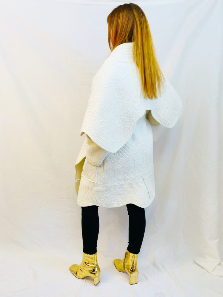 Upcycled Blanket Coat Sew Lets Go