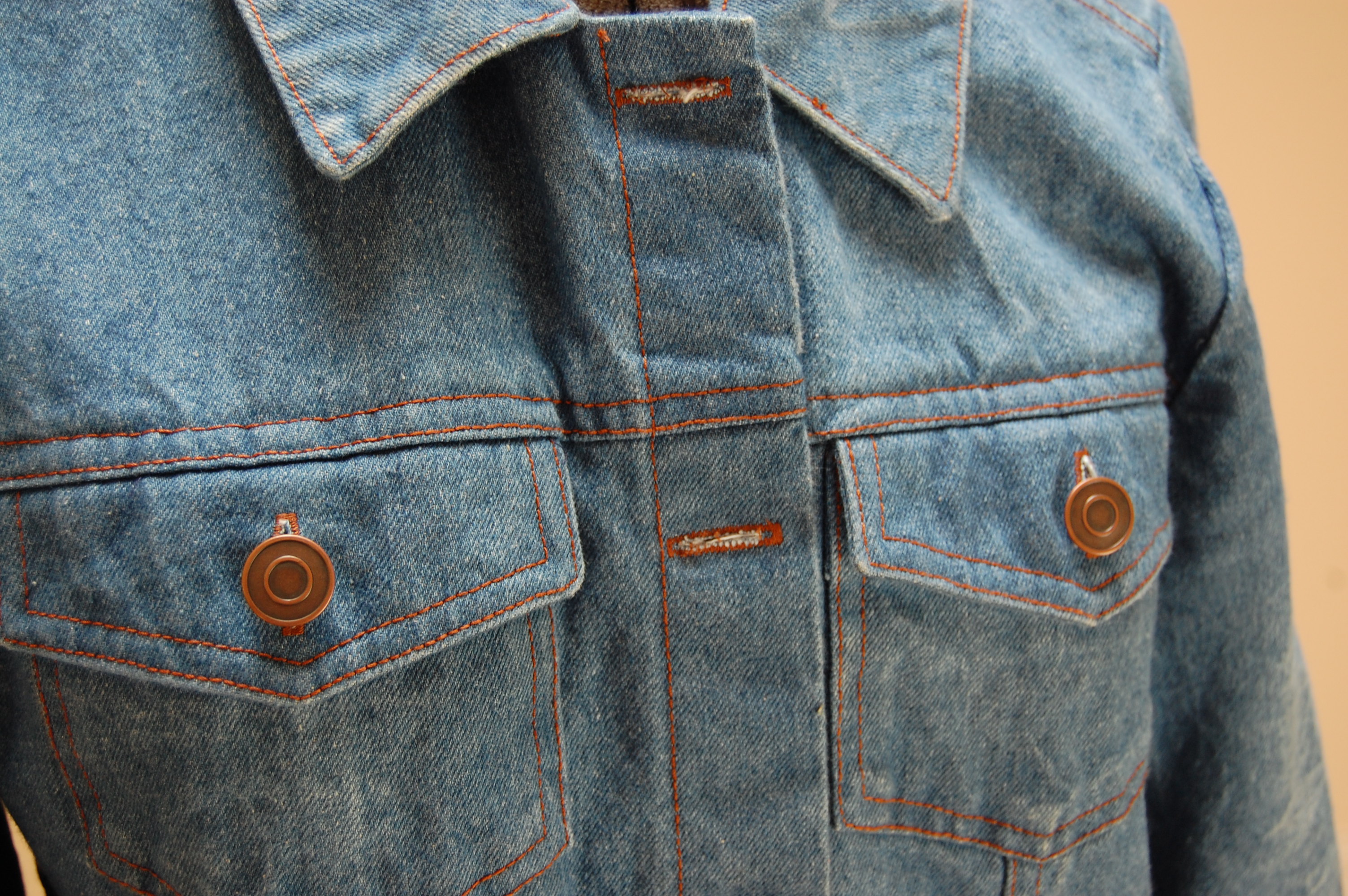 Butterick 5616 DIY Bleached Denim Jacket sewmanju