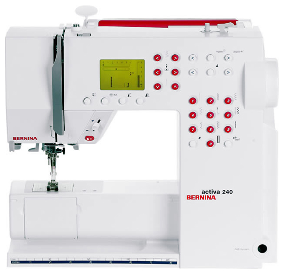Швейная машина Bernina activa 240 ШВЕЙНЫЕ МАШИНЫ КУПИТЬ JANOME PFAFF HUSQVARNA BERNINA VERITAS