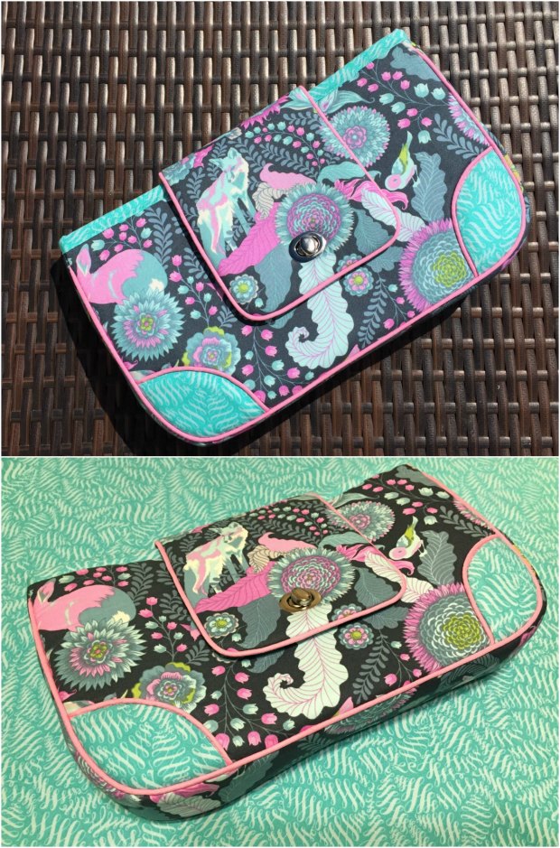 Tara's Campus Clutch FREE sewing pattern Sew Modern Bags