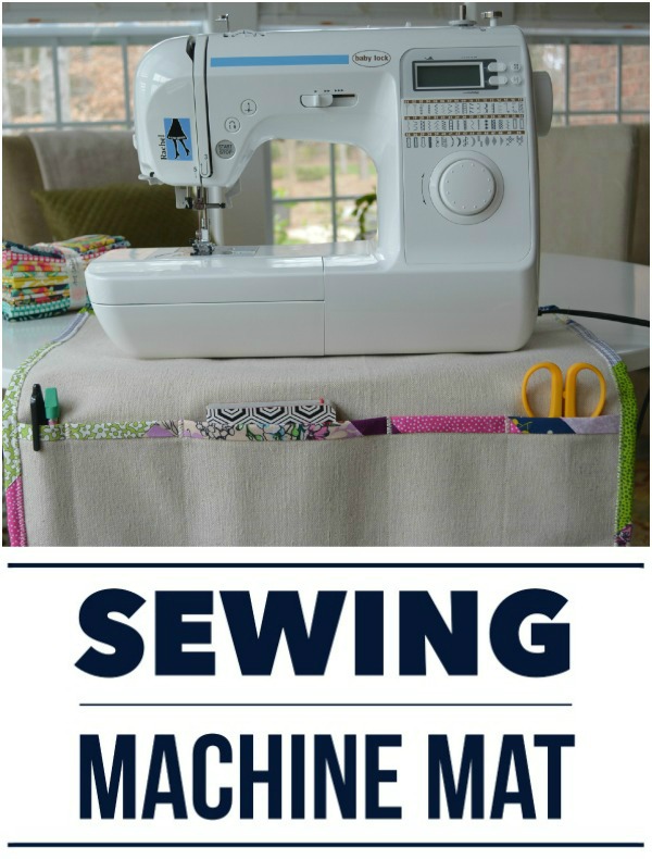Sewing Machine Mat and Organizer sewing tutorial Sew Modern Bags