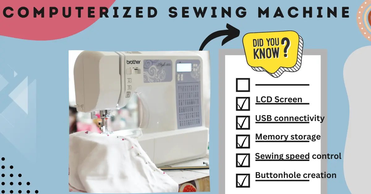 8 DIFFERENT TYPES OF SEWING MACHINE PROS, CONS & FEATURES