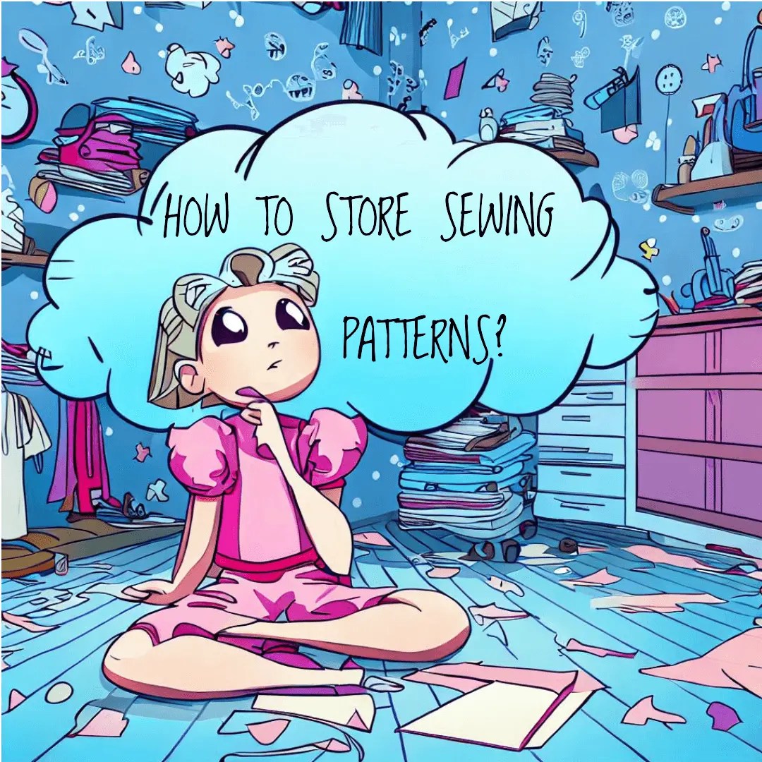HOW TO STORE SEWING PATTERNS 6 CREATIVE IDEAS