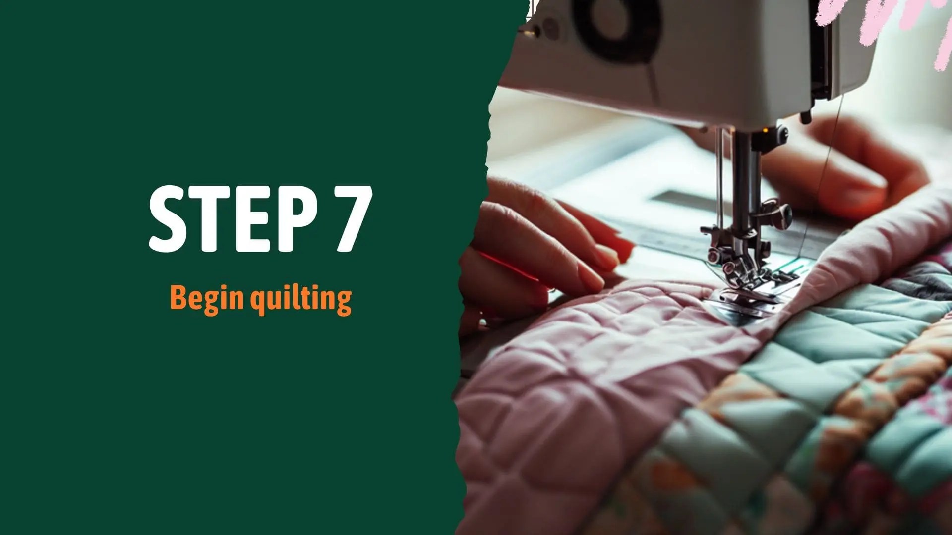 HOW TO QUILT ON A REGULAR SEWING MACHINE 13 BASIC STEPS