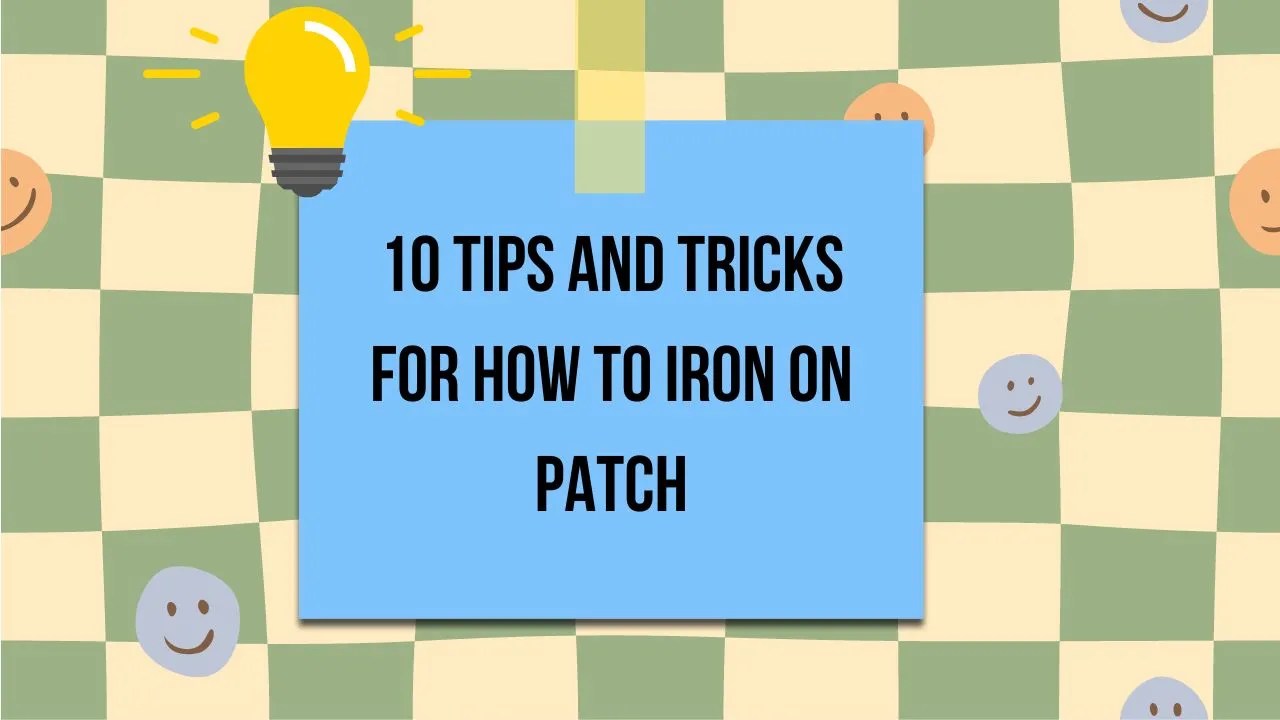 HOW TO PUT AN IRON ON PATCH 10 BEST TIPS AND TRICKS