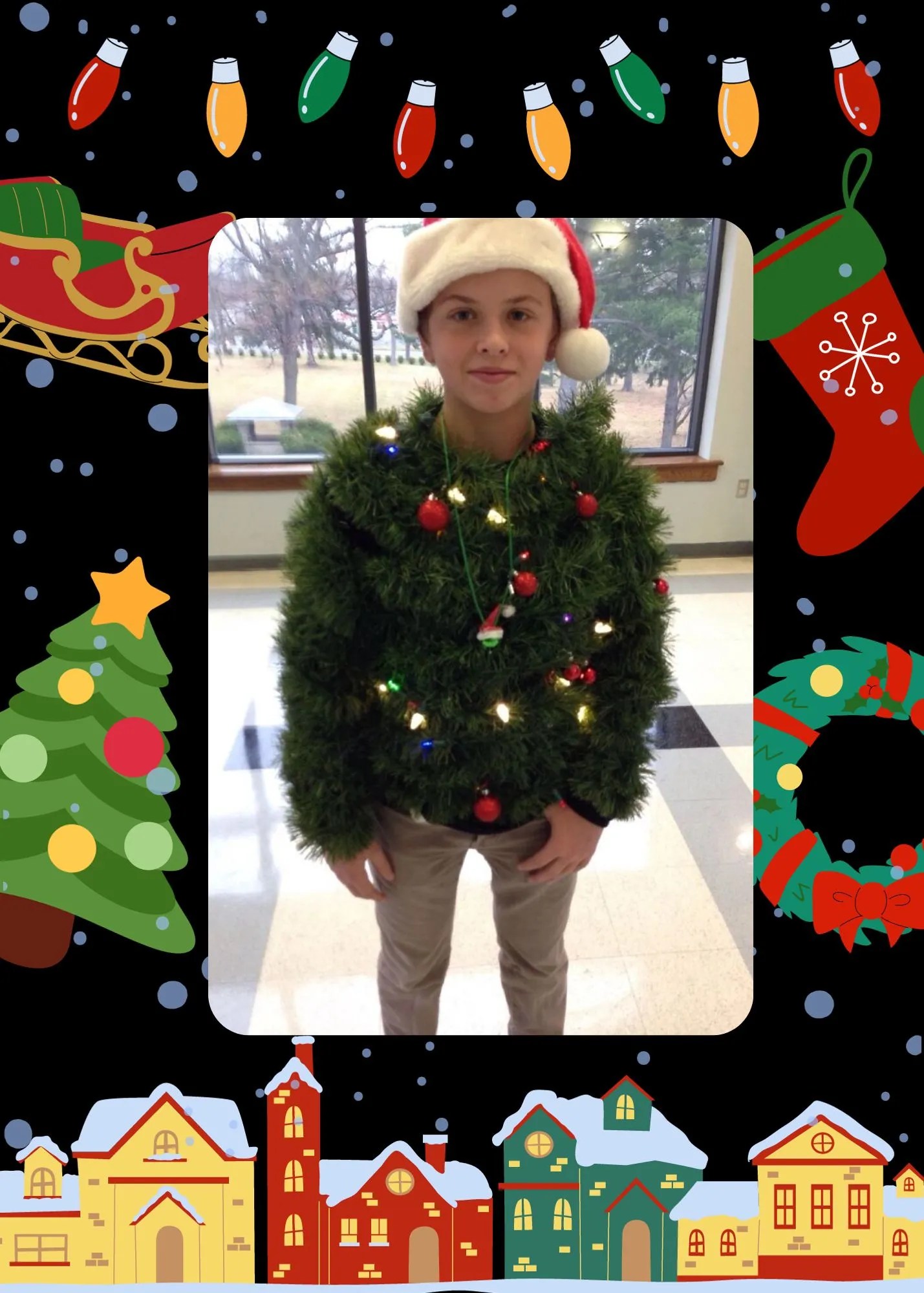 A PICTORIAL GUIDE ON HOW TO MAKE AN UGLY CHRISTMAS SWEATER IN AN HOUR DIY