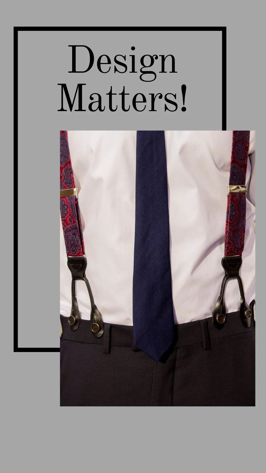 HOW TO WEAR SUSPENDERS STEP BY STEP PICTORIAL GUIDE