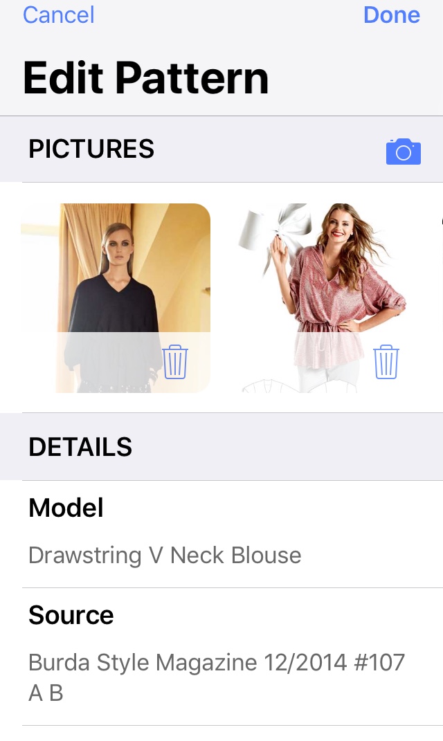 Sewing Patterns Organising App Review SEWRENDIPITY