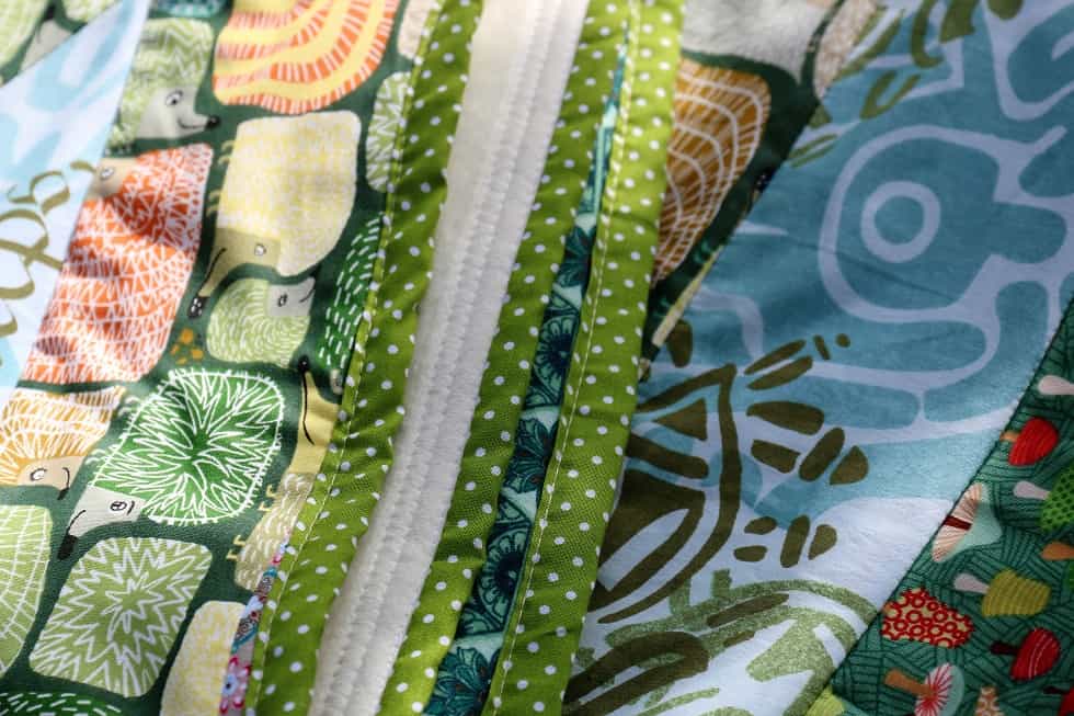 Quilt nähen Einfache Anleitung für eine PatchworkDecke