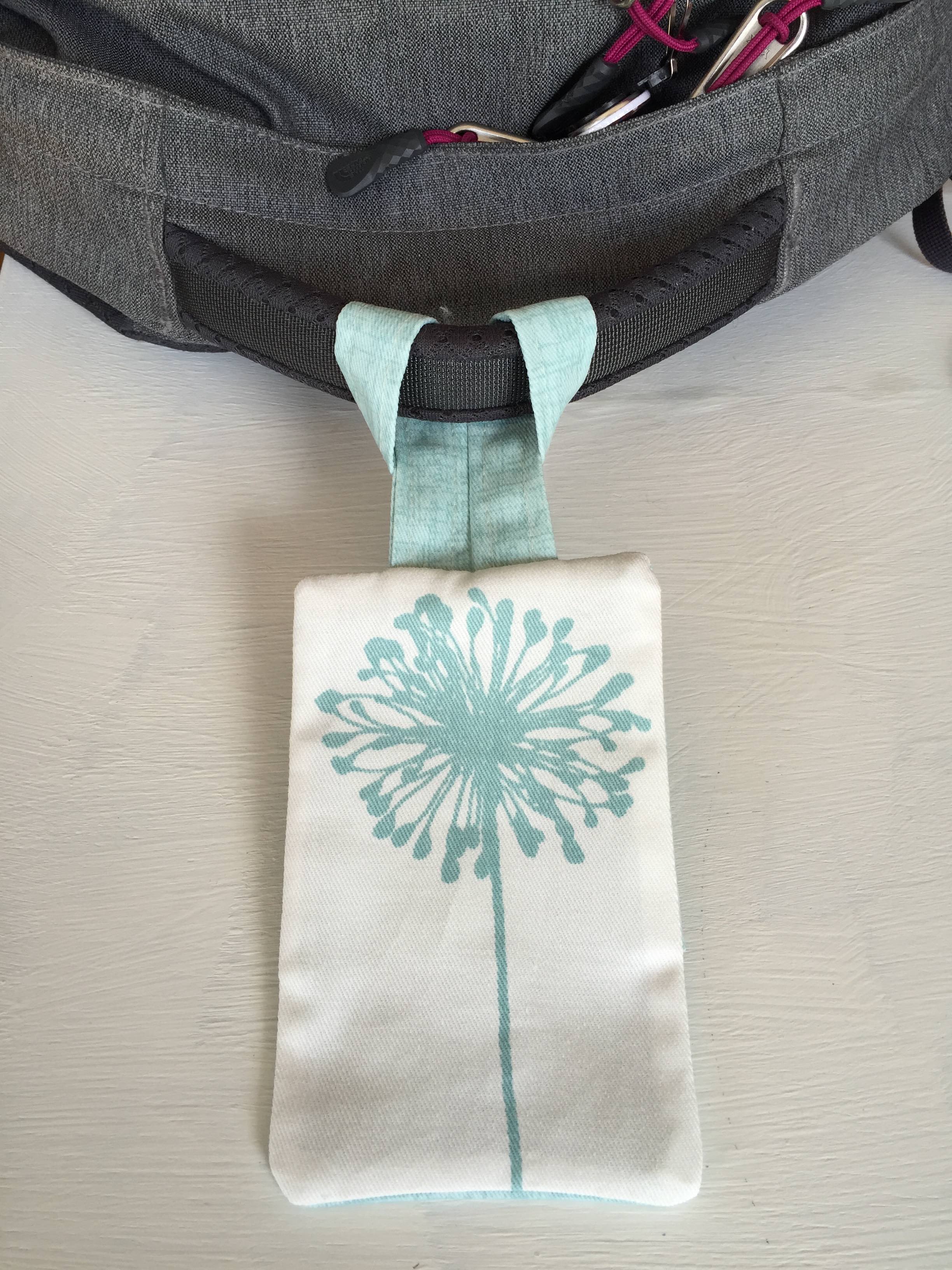 How to sew a fabric luggage tag Sewspire