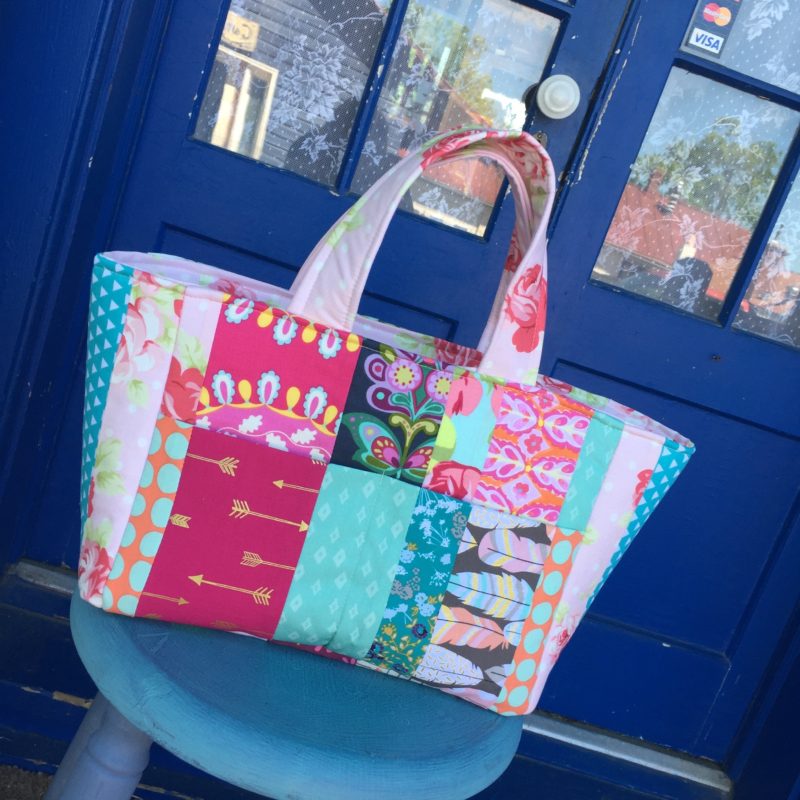 How to sew a patchwork tote bag Sewspire