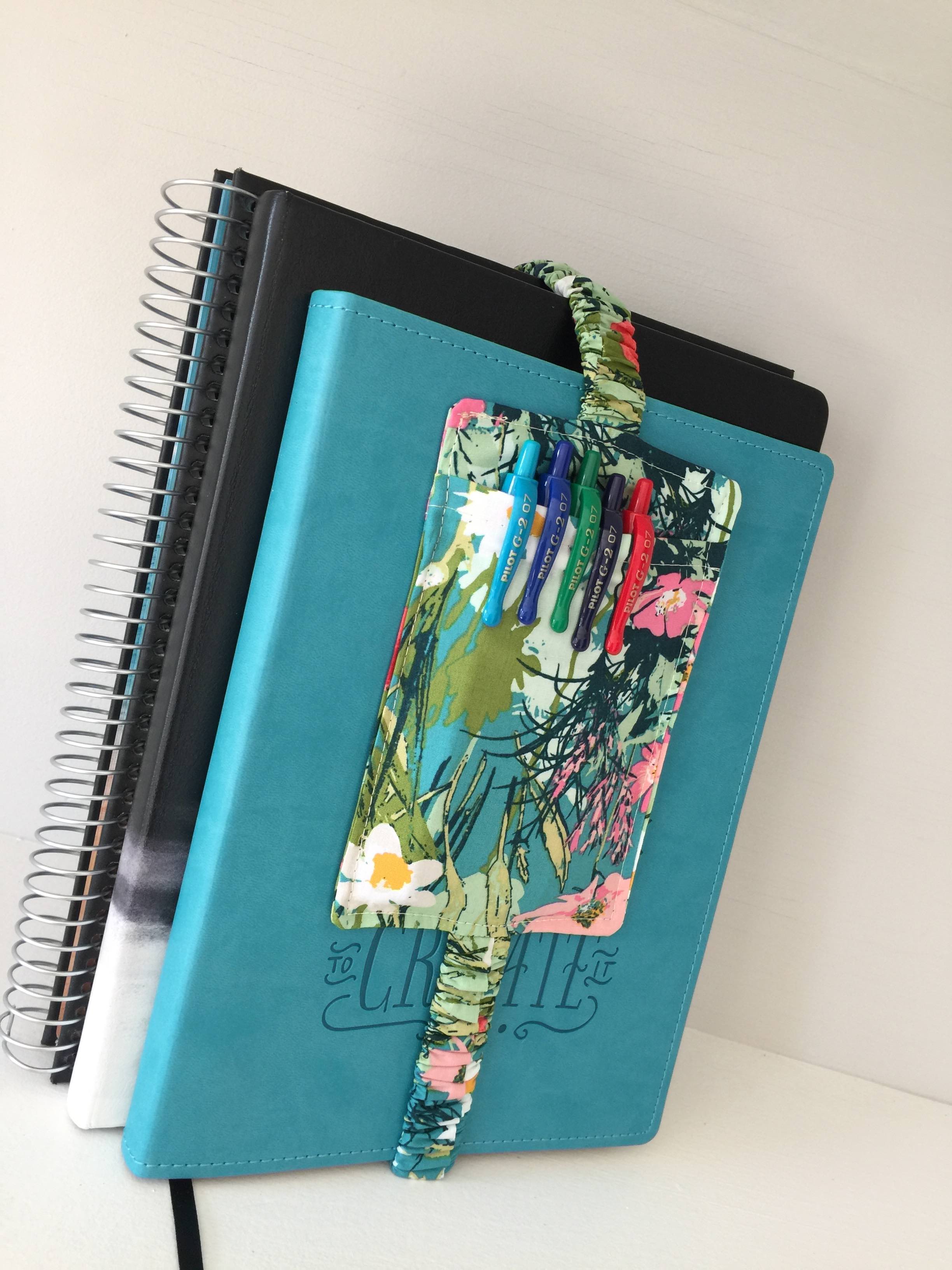 How to sew a pen pocket for your journal or planner Sewspire