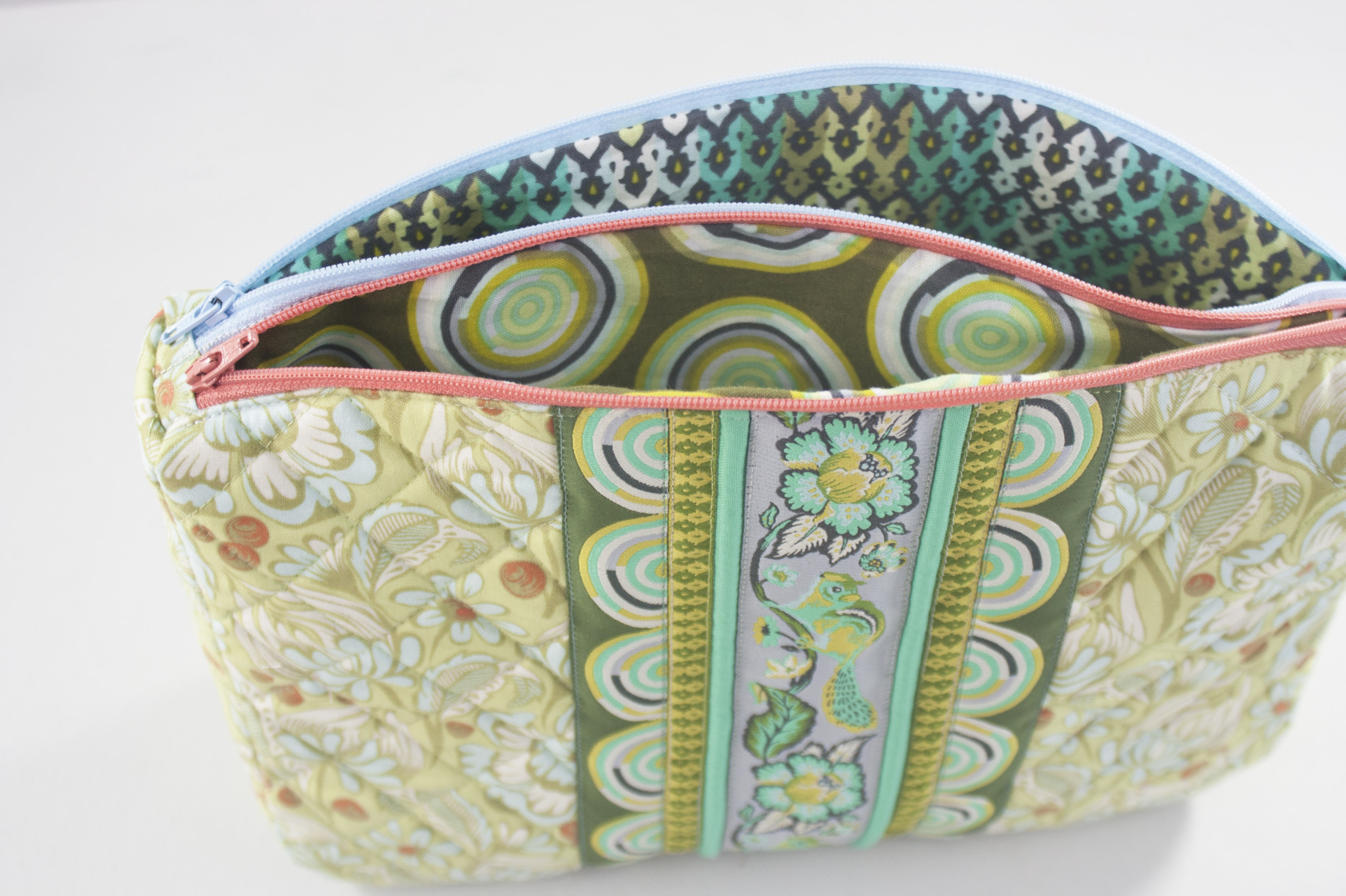 Filigree DoubleZip Pouches Sew Sweetness