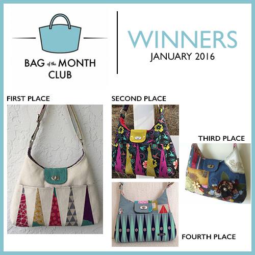 Bag of the Month Club Winners Sew Sweetness