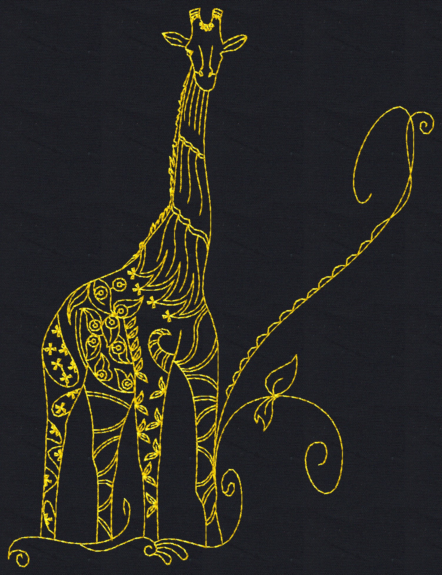 Giraffe Fantasies Designs Machine Embroidery Designs By Sew Swell