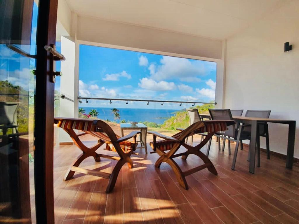 Terasse sur Lazio Seychelles