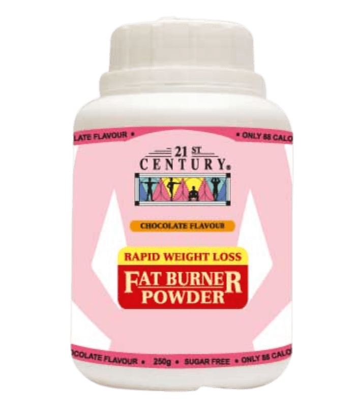 21ST CENTURY RAPID WEIGHT LOSS FAT BURNER POWDER 250G Seyon Pharmacy