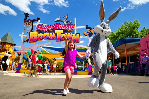 Bugs Bunny Boomtown - Six Flags Over Texas