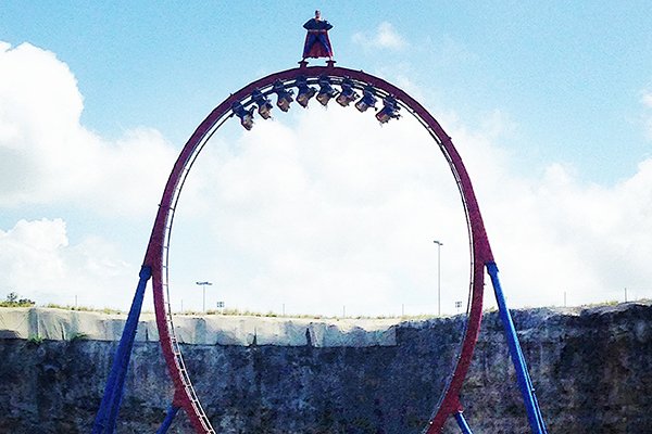 Superman Krypton Coaster Six Flags Fiesta Texas