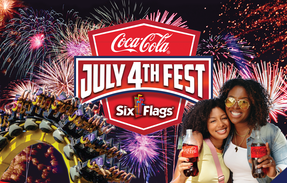 coca cola holiday schedule 2023 COCACOLA® July 4th Fest 2023 Six Flags America