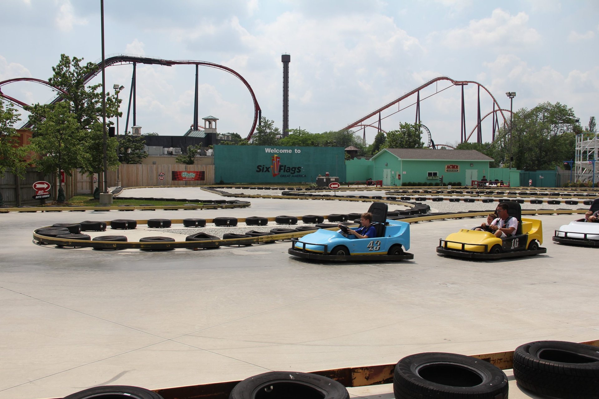 Winner’s Circle Go Karts Six Flags Great America
