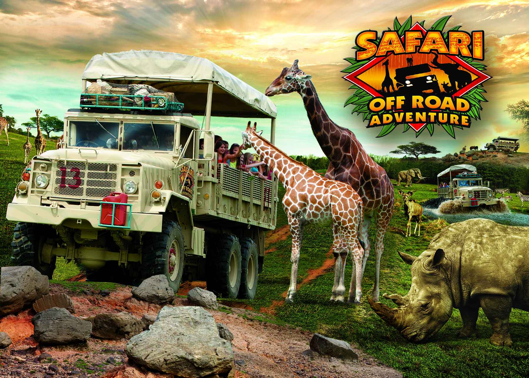 Safari Off Road Adventure Six Flags Great Adventure