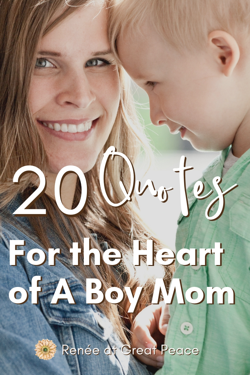 The Heart of the Boy Mother Rene Quotes for Great Peace