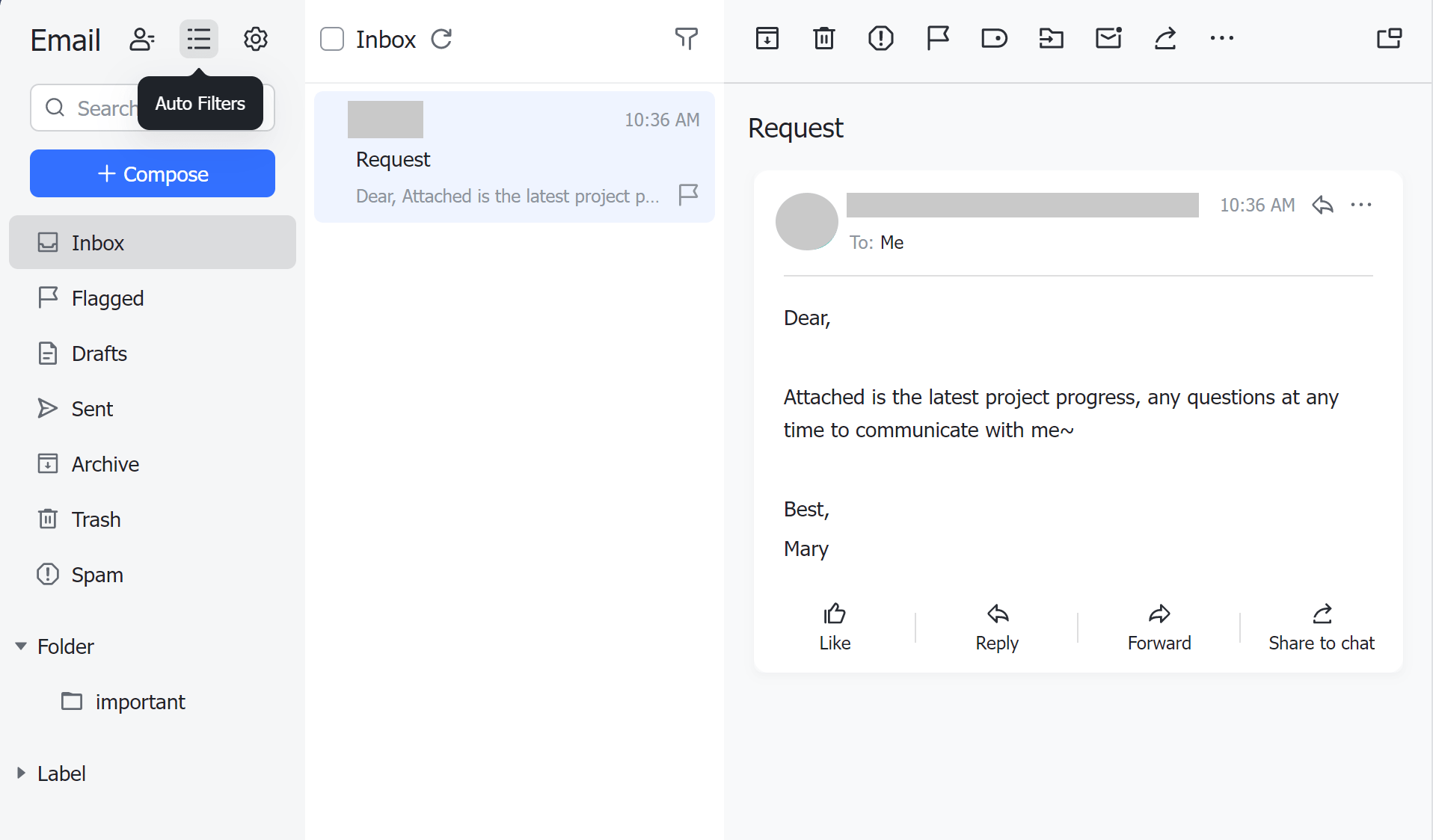 How to create and manage filters?