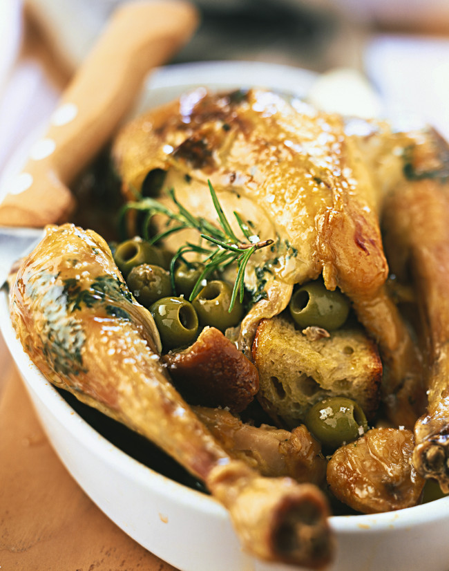 Recette de cuisine gourmande poulet rôti