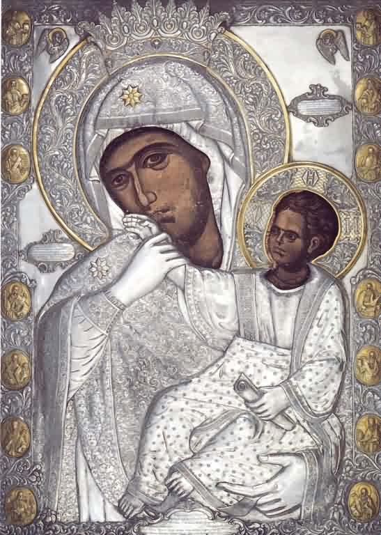 Paraclisul Icoanei Mangaietoarea Paramythia Facere A Lui Nifon Vatopedinul Sfantul Munte Athos