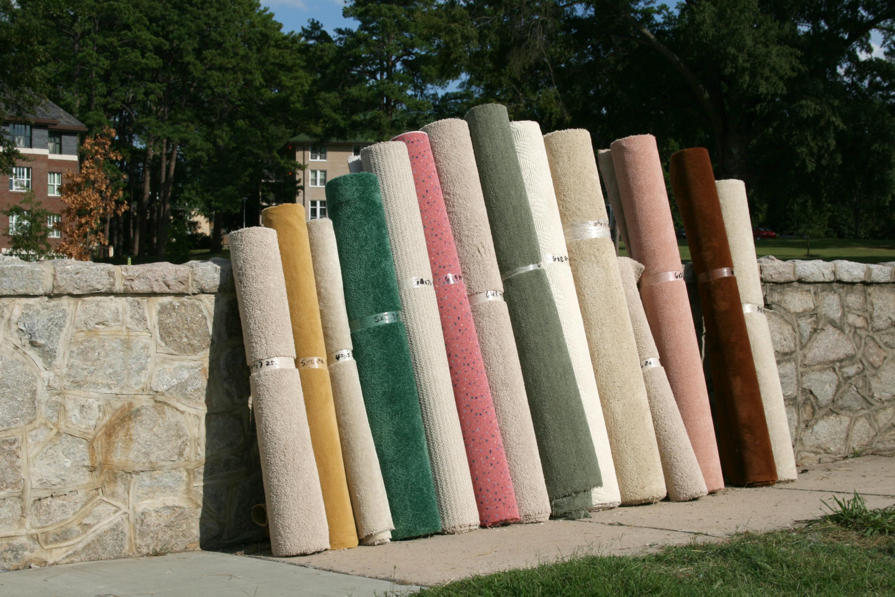 Broadloom (Rolled) Carpets (Excluding Area Rugs) & Adhesives SF